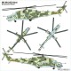 221600221 ETH Arsenal MIL MI-24P Hind attack helicopter of German Bundeswehr WTD-61